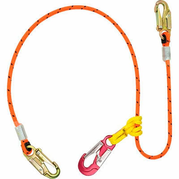 Rope Logic Wirecore 2 in 1 Lanyard 1/2 in. x 10 ft. Hip Prusik w/snaps 29106 - main